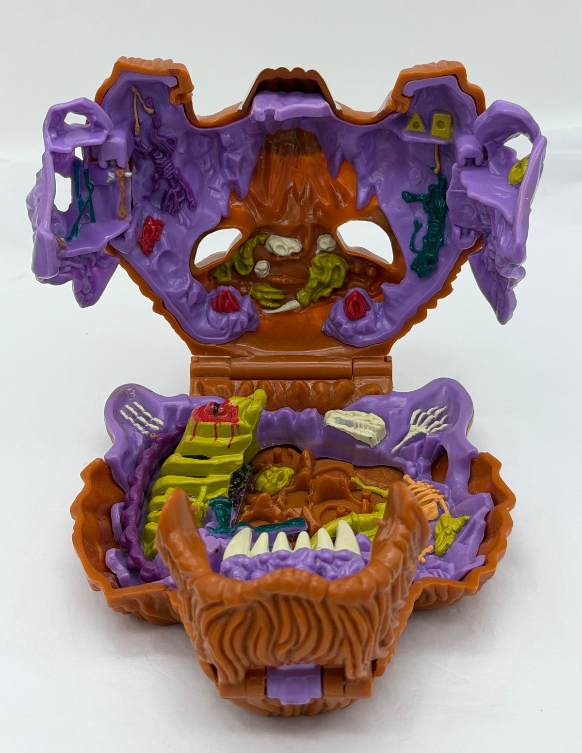 Vintage Bluebird Toys Mighty Max Grapples with Battle Cat