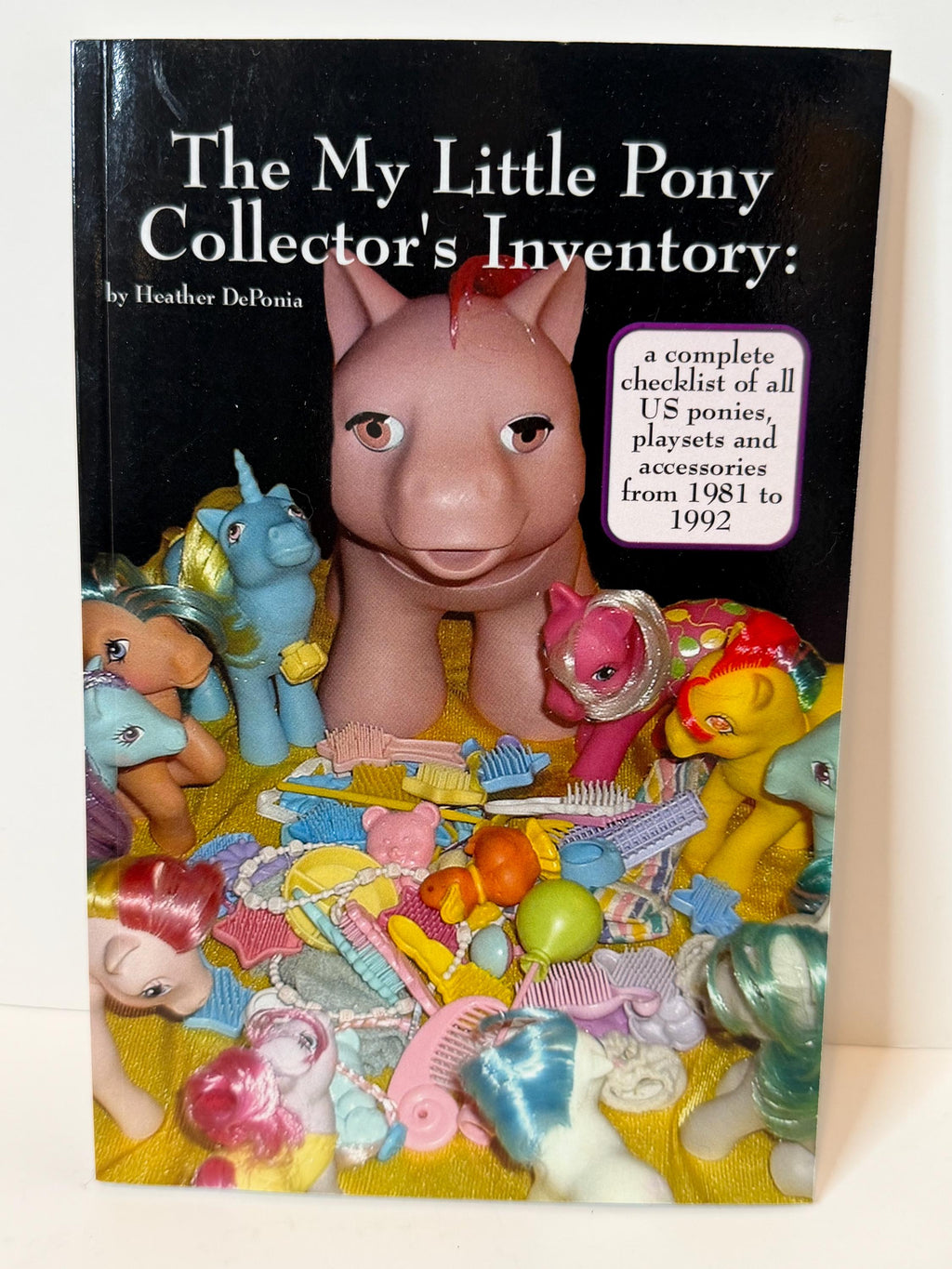 G1  My Little Pony  collectors checklist book