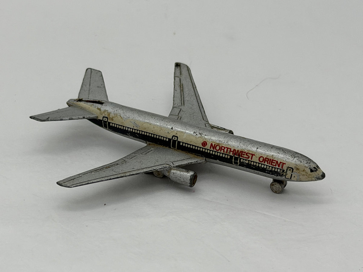 German Douglas DC10 Northwest Orient die cast plane