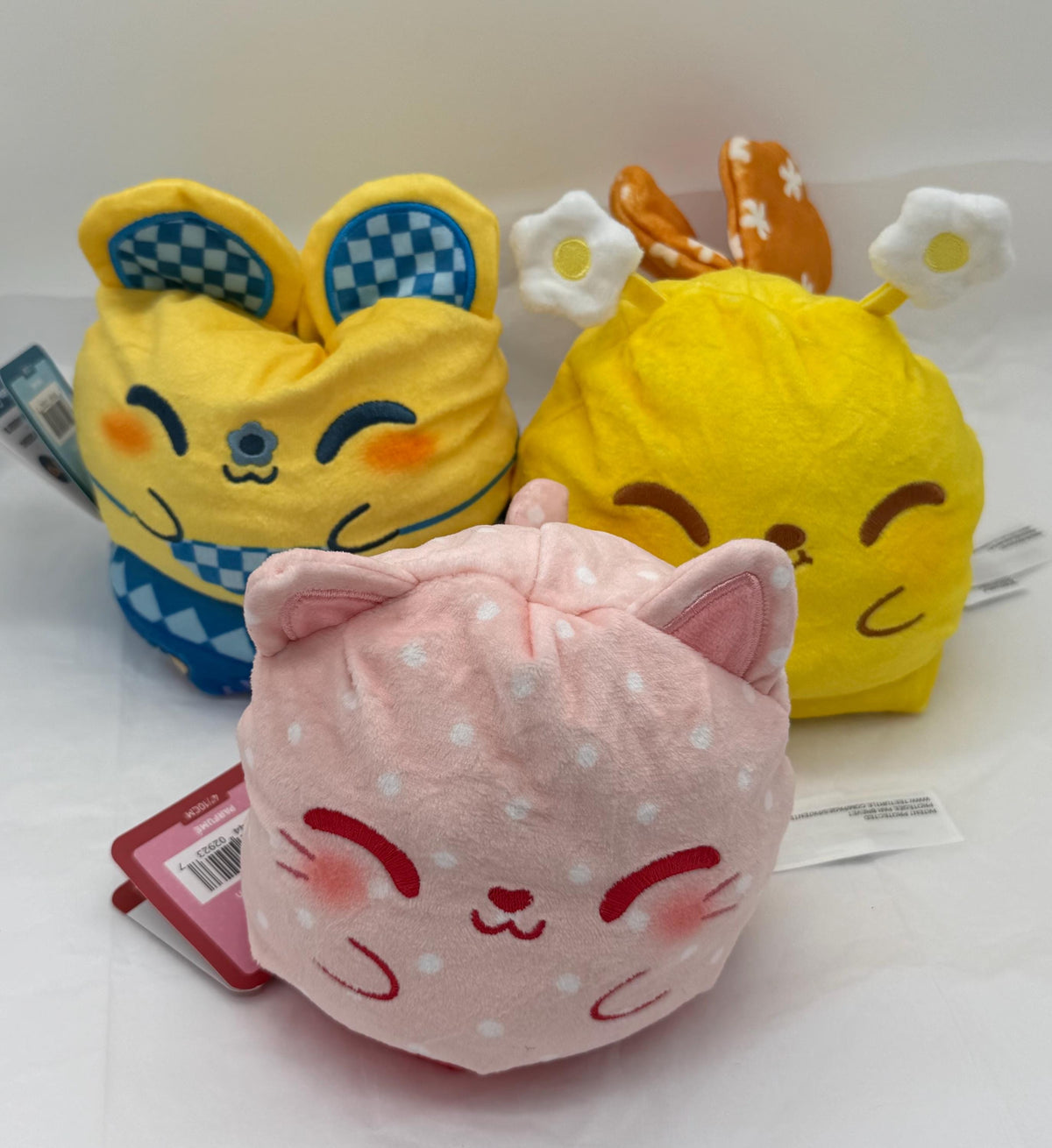 Strawberry Shortcake friends and pets reversible plushies full set