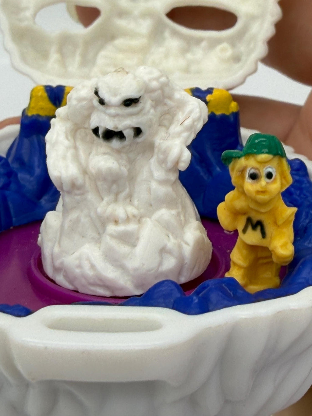 Vintage Mighty Max McDonalds Horror Heads  happy meal toy- Bluebird Toys