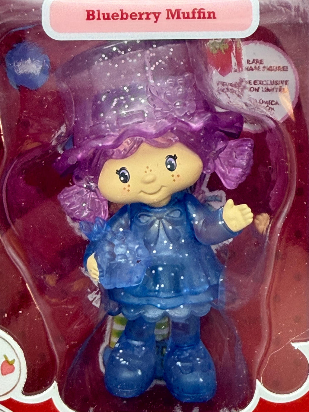 Strawberry Shortcake Blueberry Muffin The Loyal Subjects  mini series 2 rare chase figure