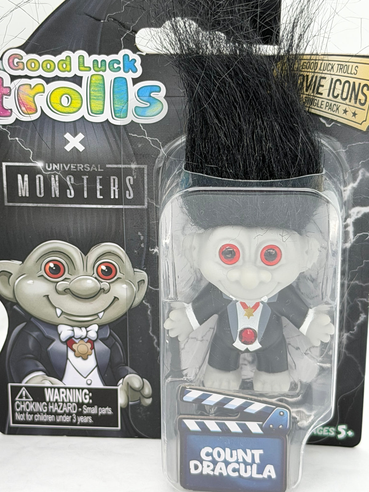 Good Luck Trolls x Monsters Frankenstein’s Monster and Dracula trolls