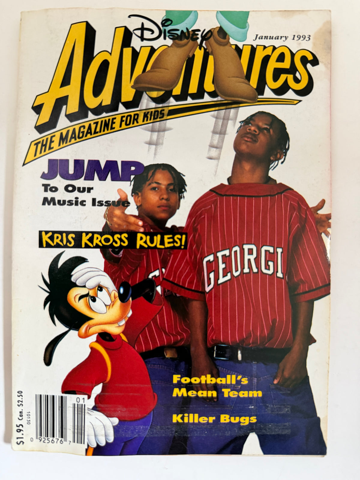1992/1993 Disney Adventures magazines lot of 6