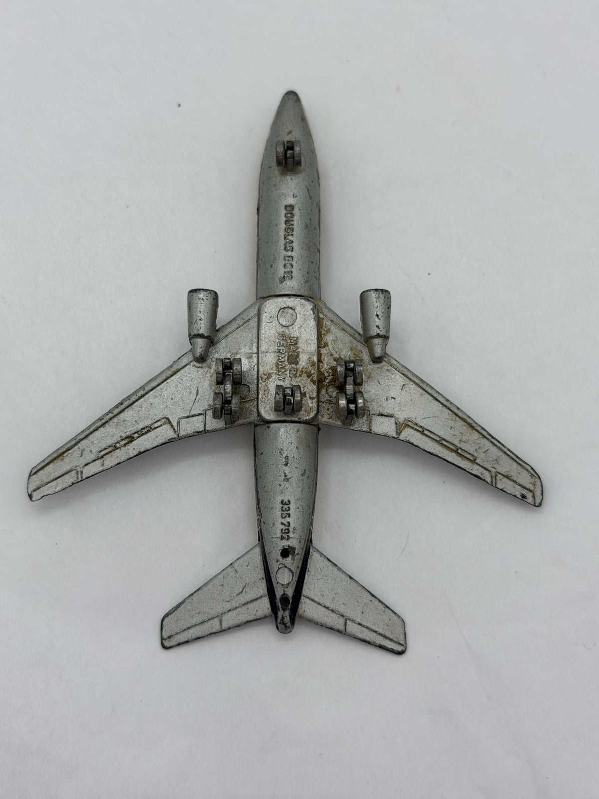 German Douglas DC10 Northwest Orient die cast plane