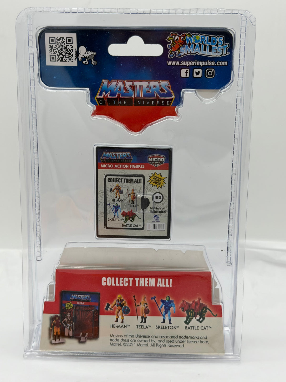 World’s Smallest Action Micro Figures MOTU Teela