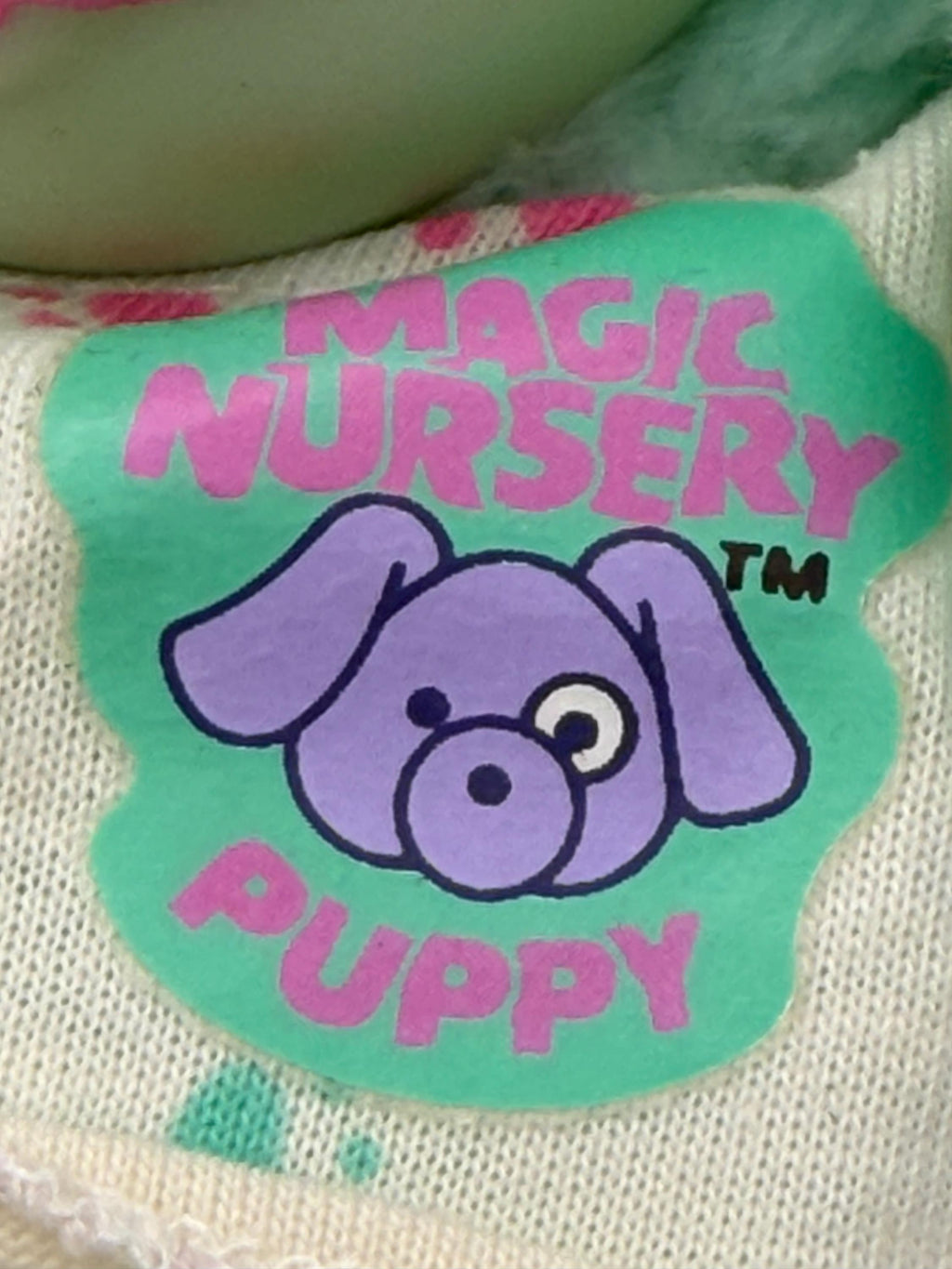 Vintage Magic Nursery Babies Pets Puppy plush
