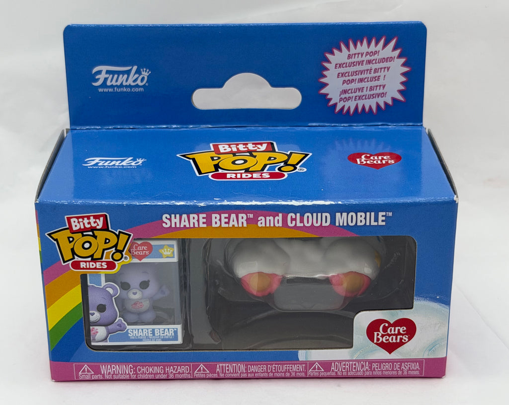 Care Bears Funko Bitty Pop Cloudmobile and Share Bear mini