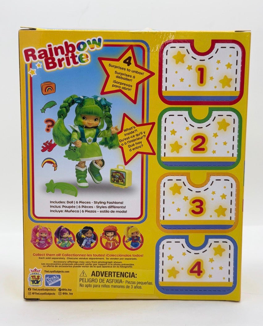 Rainbow Brite Limited Edition Patty O’Green The Loyal Subjects 5.5” poseable reboot fashion  doll