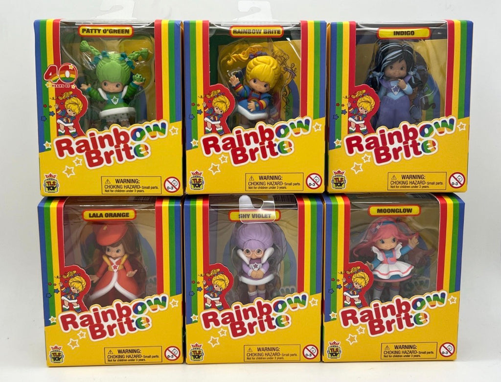 Rainbow Brite Mini Figures Series 2, Complete Set