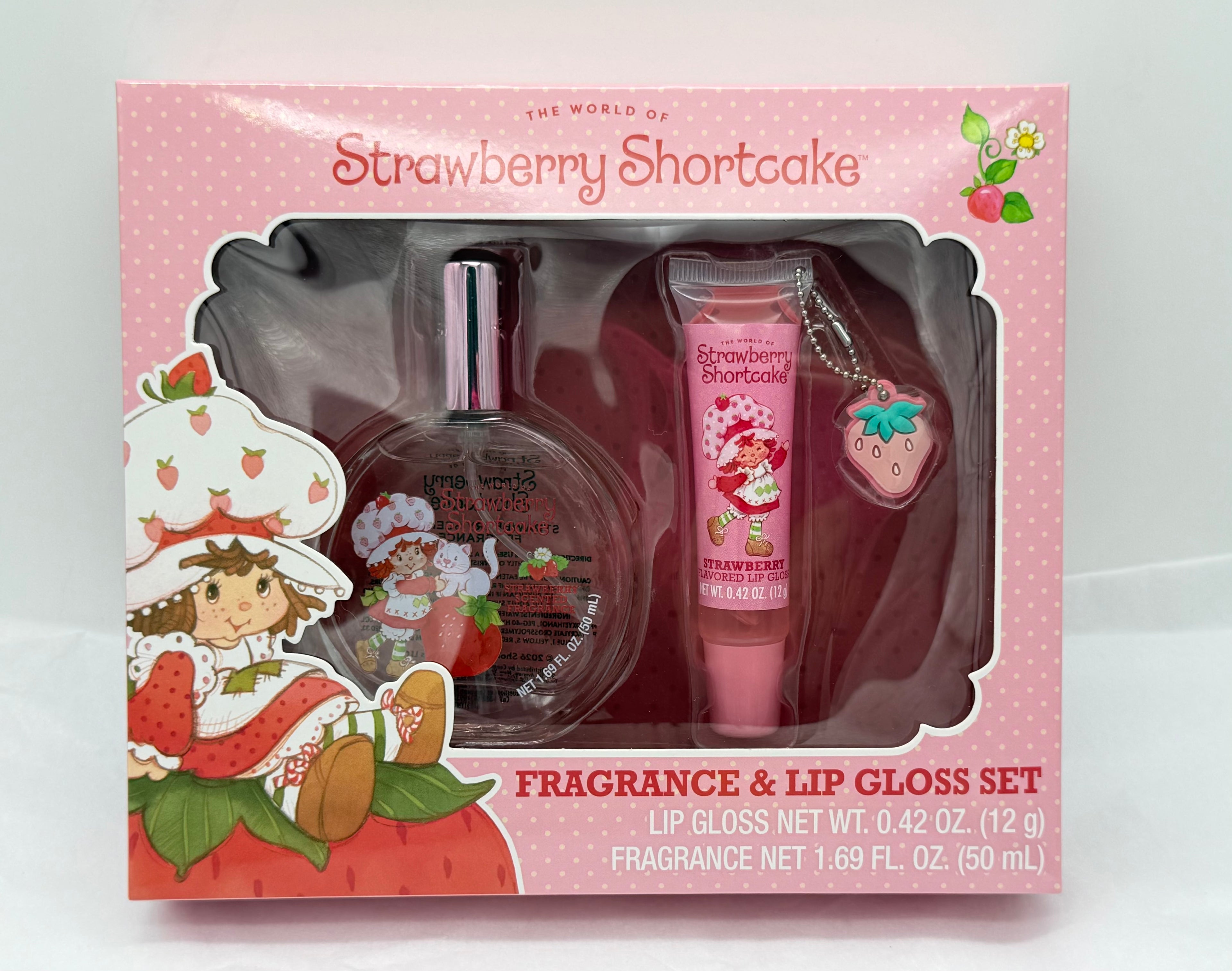 Strawberry Shortcake Berry Fragrance and lip gloss set