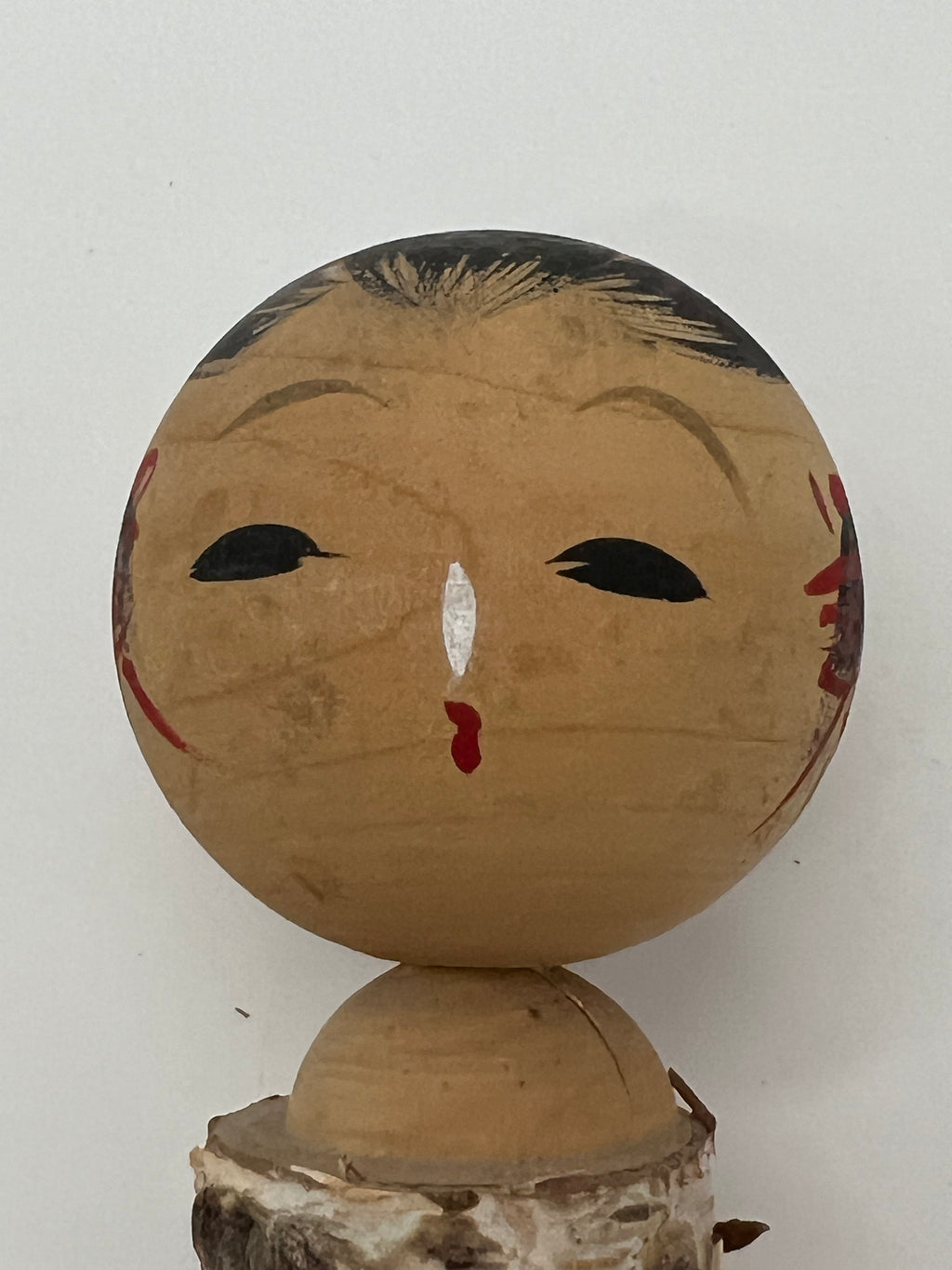 Kawaii Kokeshi girl Japanese wooden doll