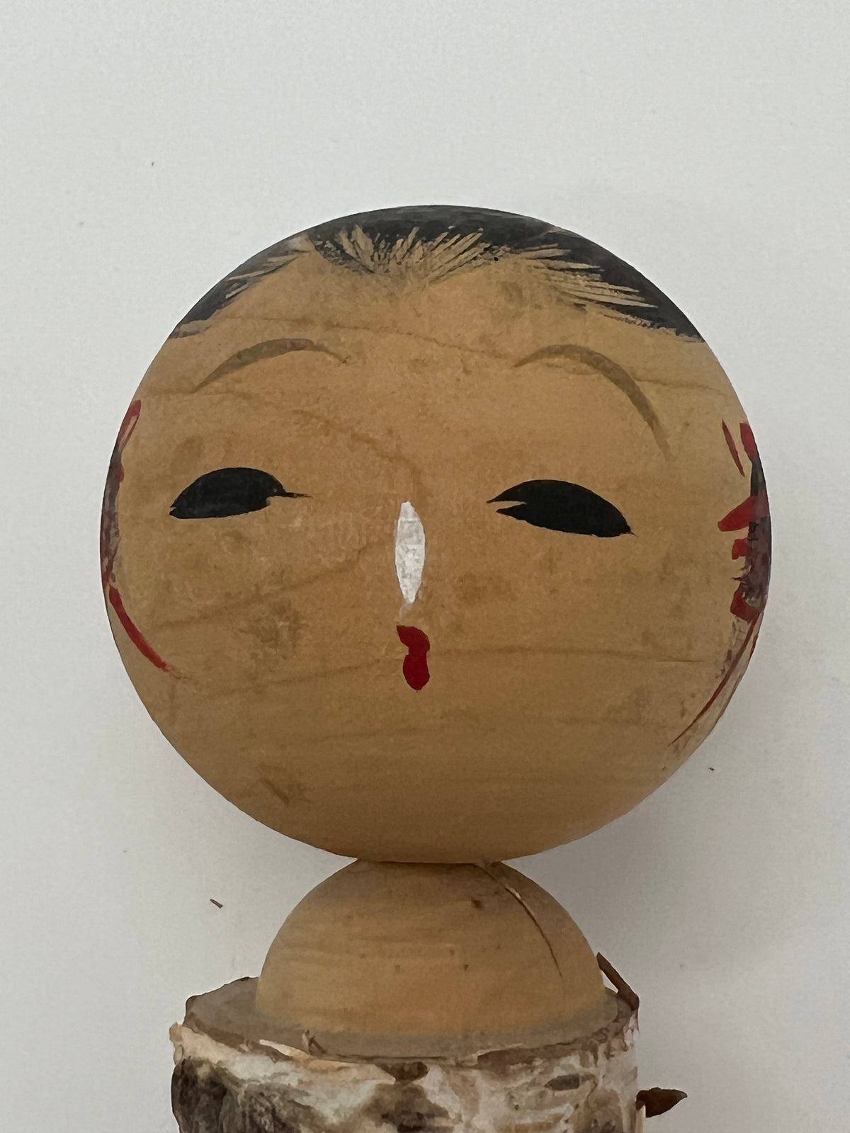 Kawaii Kokeshi girl Japanese wooden doll