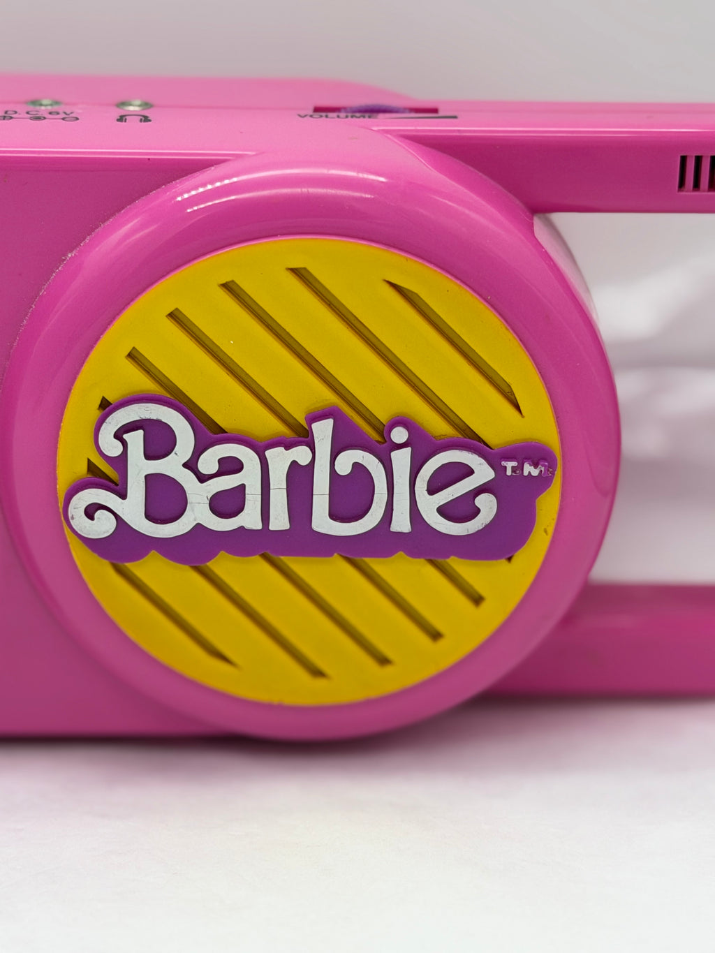 Vintage 1989 Barbie portable cassette player
