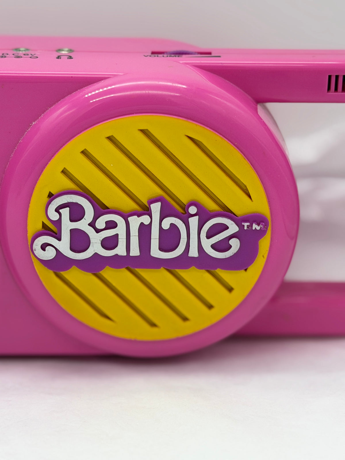Vintage 1989 Barbie portable cassette player