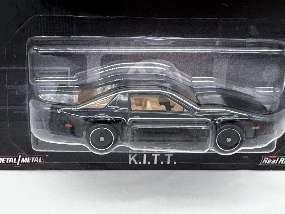 Hot Wheels Pop Culture Knight Rider KITT die-cast car on card