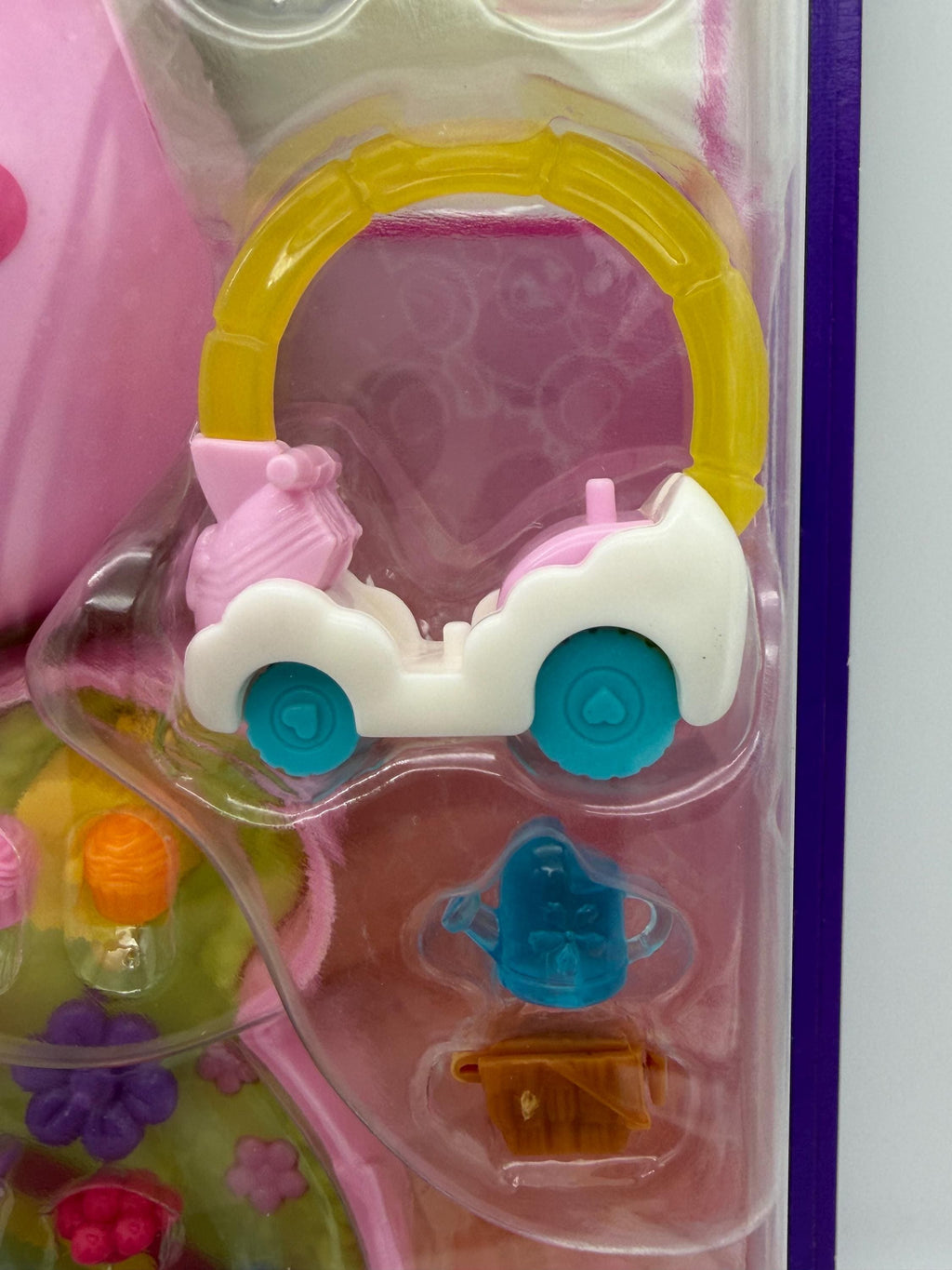 Polly Pocket x Care Bears playset with Cheer and Grumpy Bear