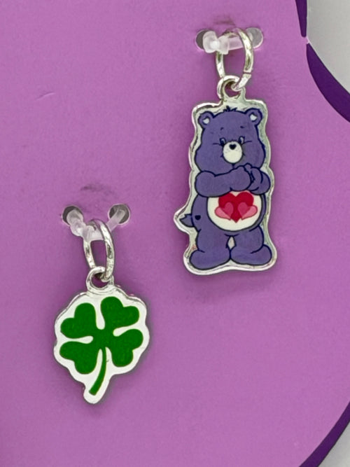 Care Bears charm necklace with interchangeable charms