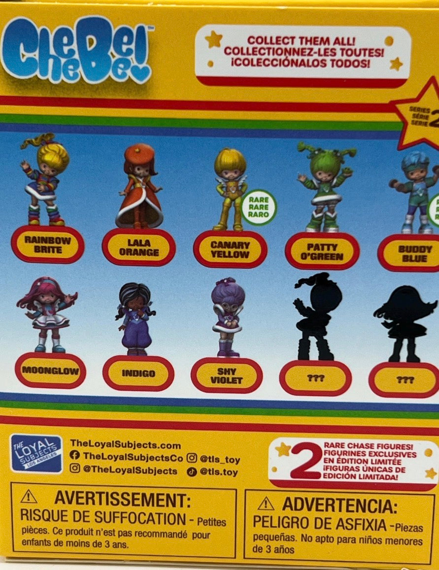 Rainbow Brite Mini Figures Series 2, Complete Set