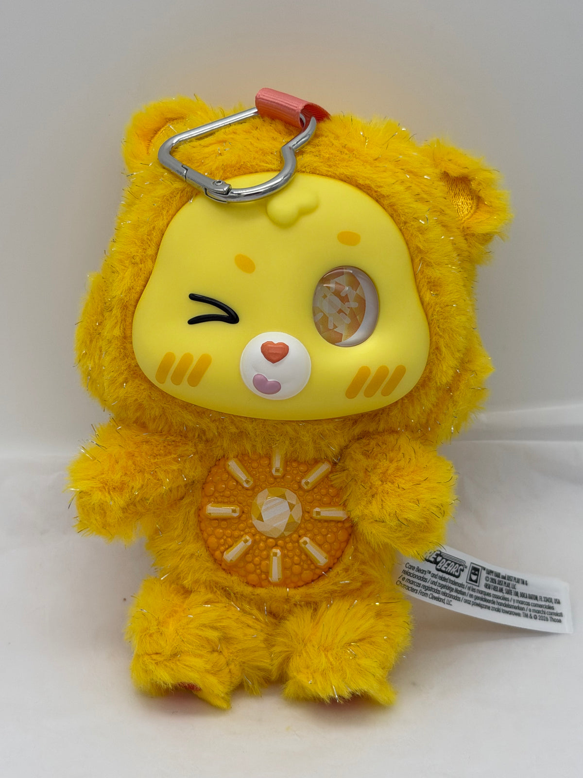 Happy Haul Care Bears Sparkle with Care plush hanger blind box Funshine Bear