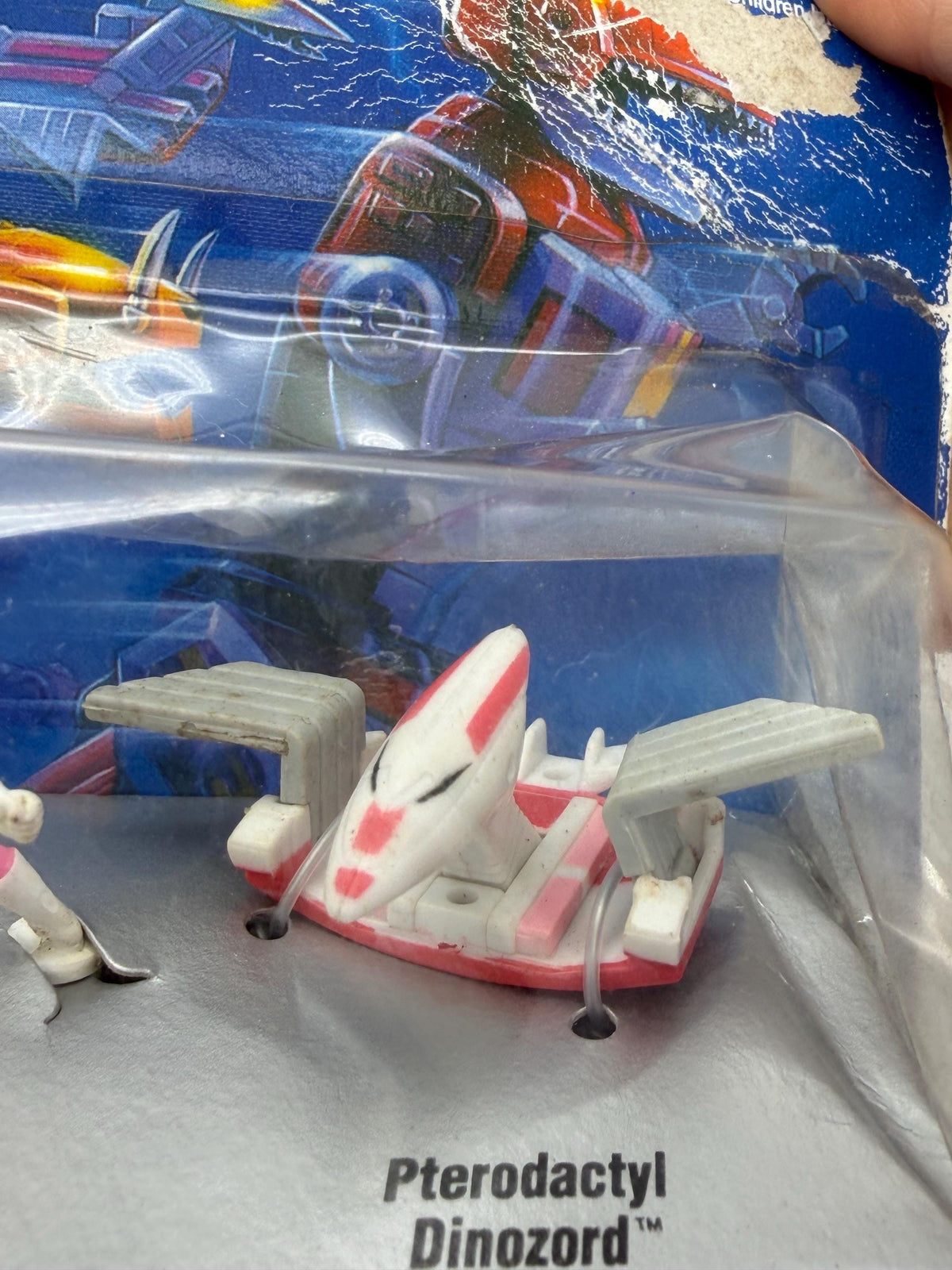 90s Galoob Micro Machines Power Rangers Pink Ranger #5 set with Dinozord