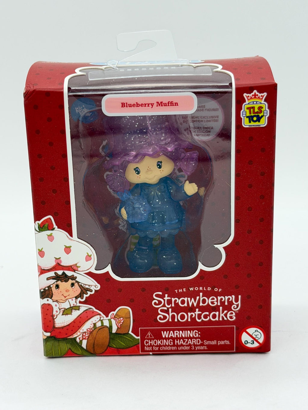Strawberry Shortcake Blueberry Muffin The Loyal Subjects  mini series 2 rare chase figure