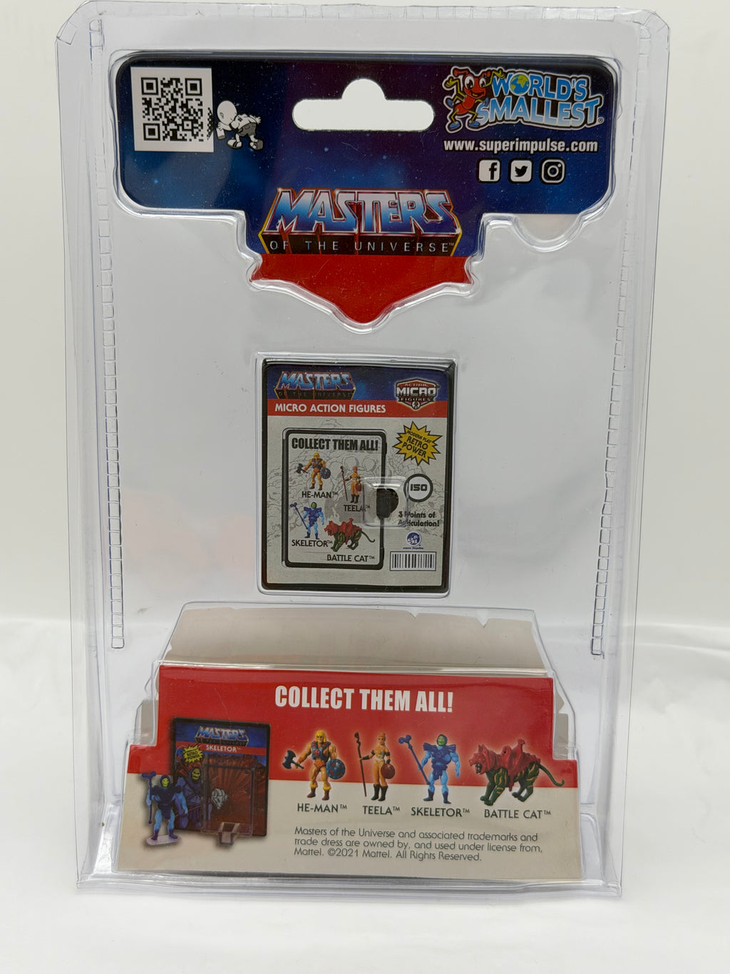 World’s Smallest Action Micro Figures MOTU Skeletor