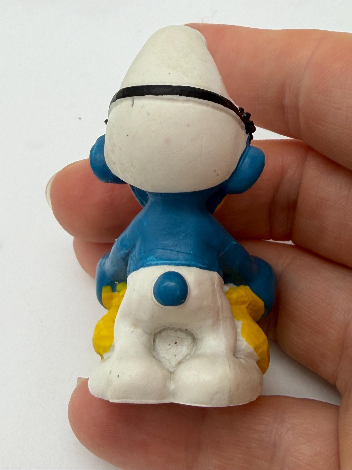 1984 Smurfs Gargamel  Disguise Smurf by Schleich made in Portugal  PVC figure