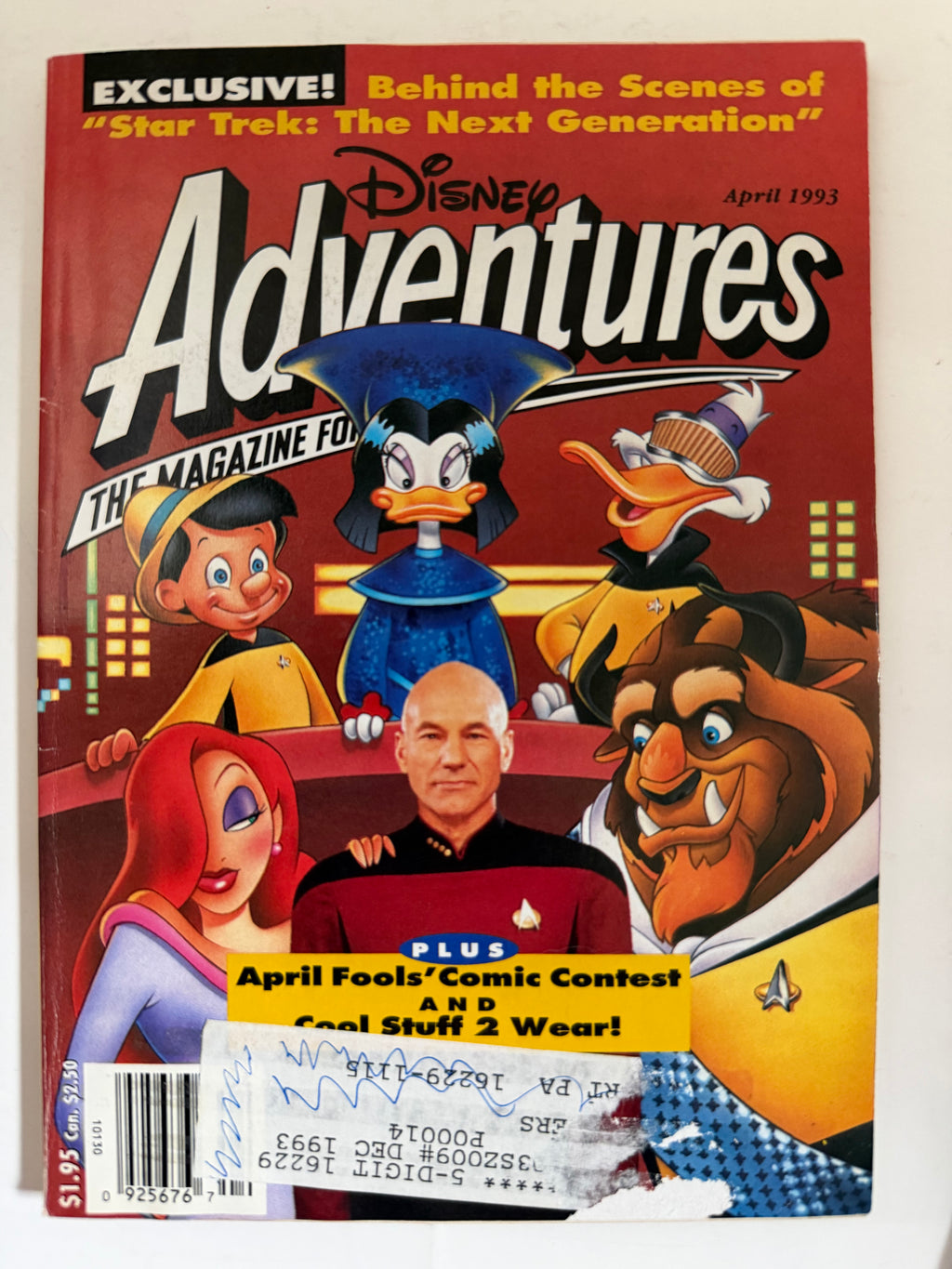 1992/1993 Disney Adventures magazines lot of 6