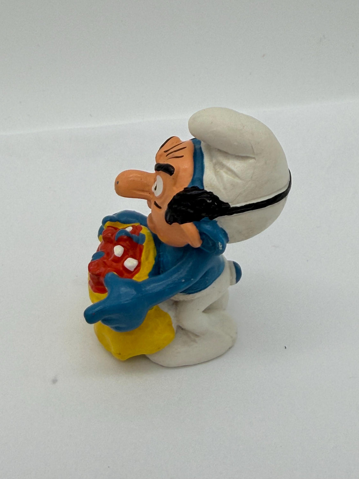 1984 Smurfs Gargamel  Disguise Smurf by Schleich made in Portugal  PVC figure