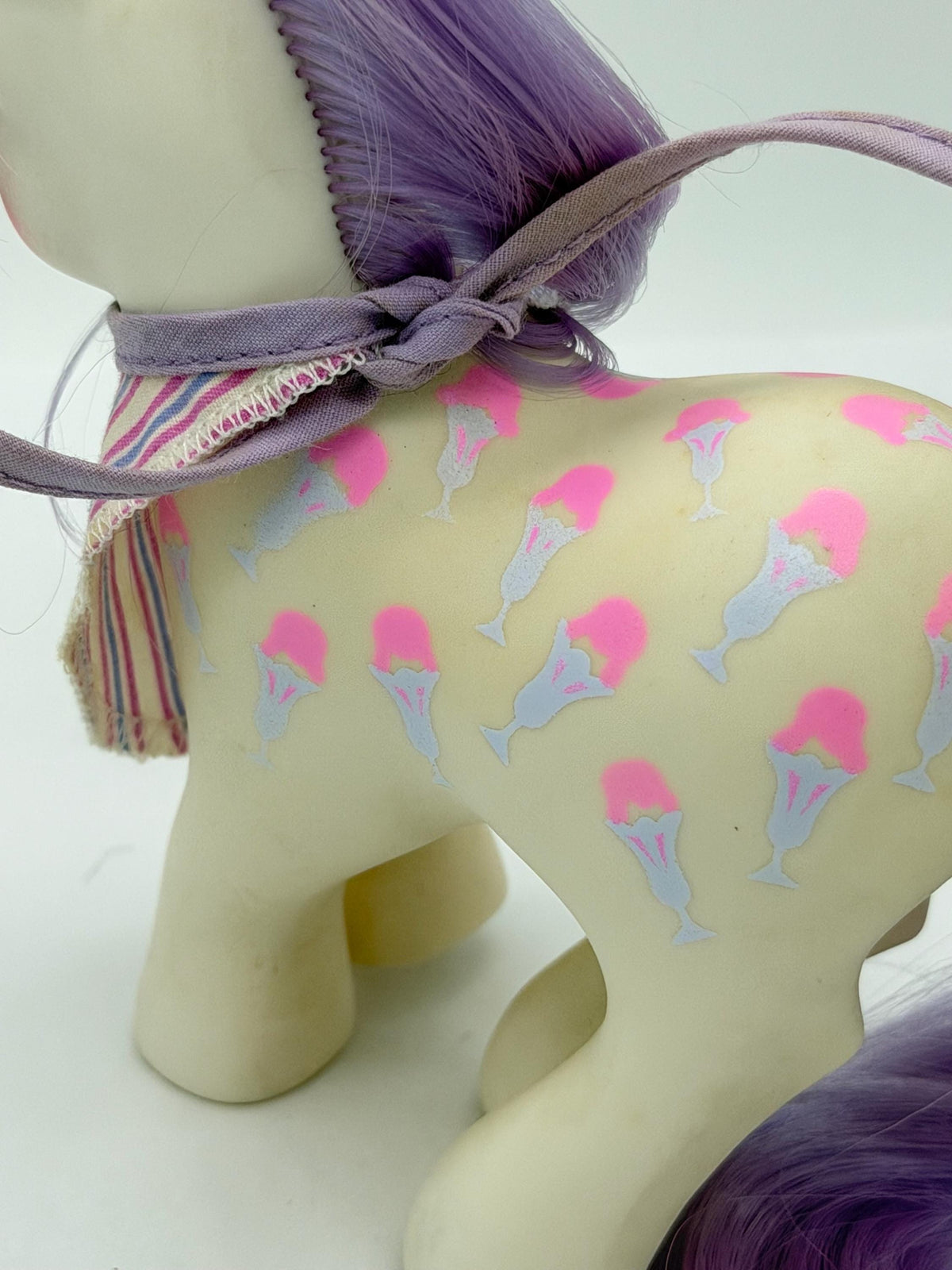 G1 My Little Pony Scoops from Satin Slipper playset- pony only