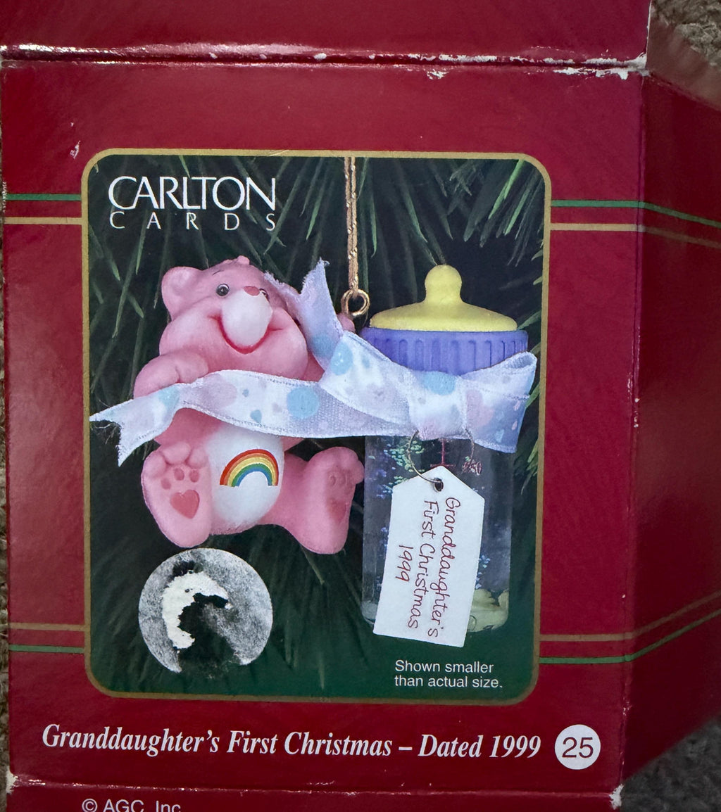 Vintage Care Bears Carlton Cards/  American Greetings Christmas (**ornament boxes only)