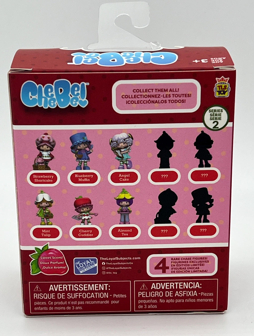 Strawberry Shortcake Blueberry Muffin The Loyal Subjects  mini series 2 rare chase figure