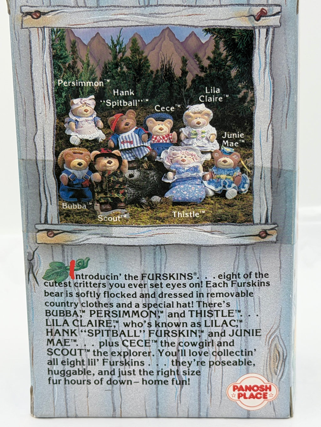Xavier Roberts Furskins Cece mini figure in box by Coleco/ Panosh Place