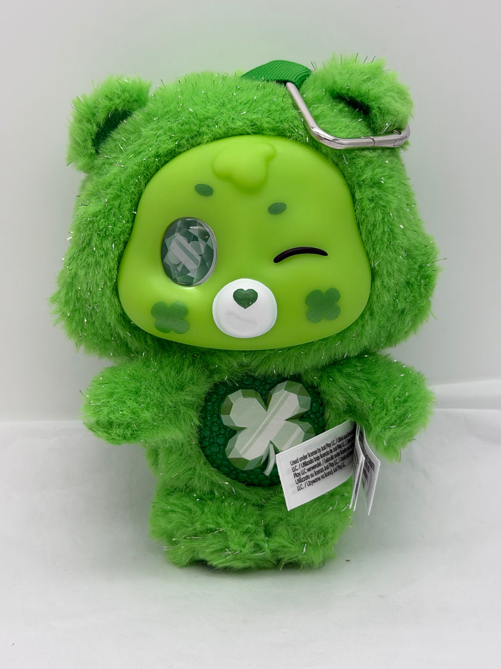 Happy Haul Care Bears Sparkle with Care plush hanger blind box Good Luck Bear