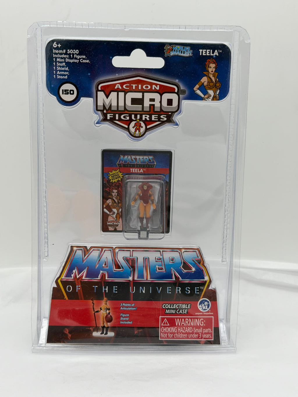 World’s Smallest Action Micro Figures MOTU Teela