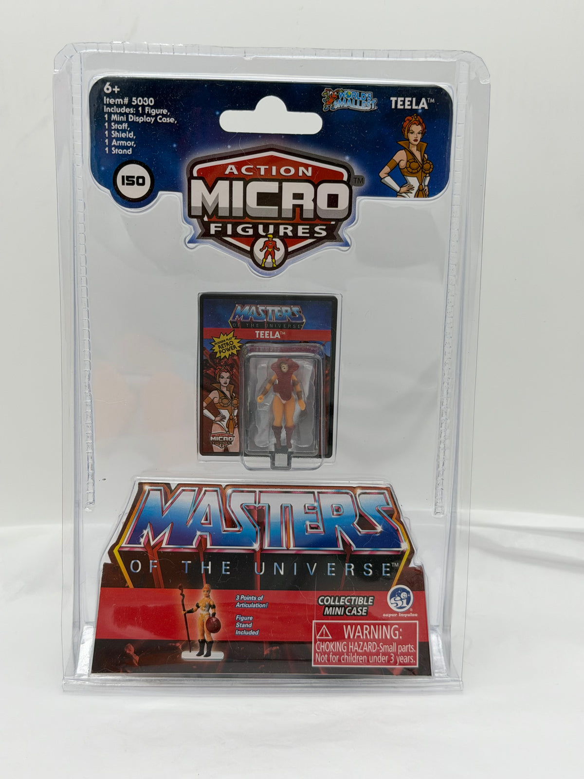 World’s Smallest Action Micro Figures MOTU Teela