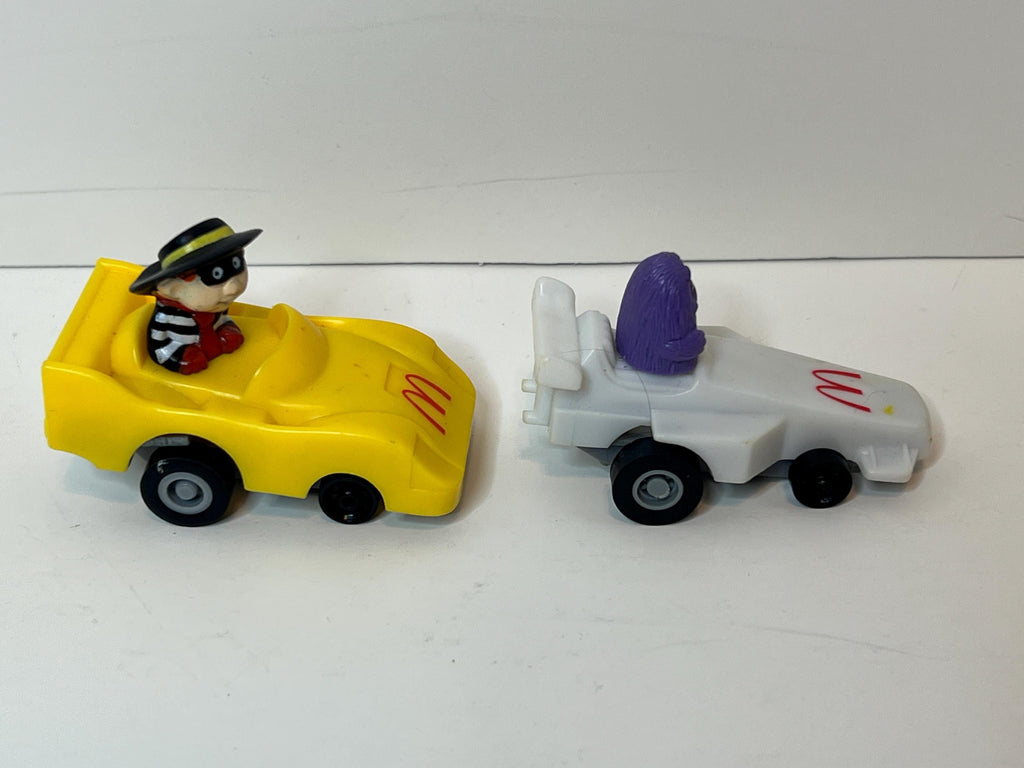 Vintage McDonald’s Turbomac Happy Meal toy McDonaldland pull cars
