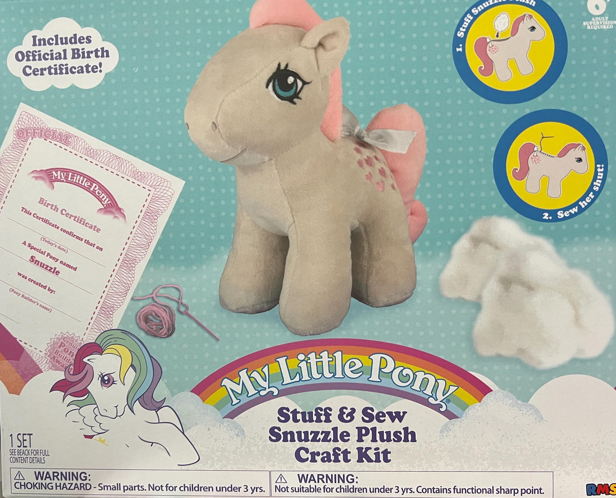 G1 My Little Pony 40th Anniversary Snuzzle Mini Plush DIY craft