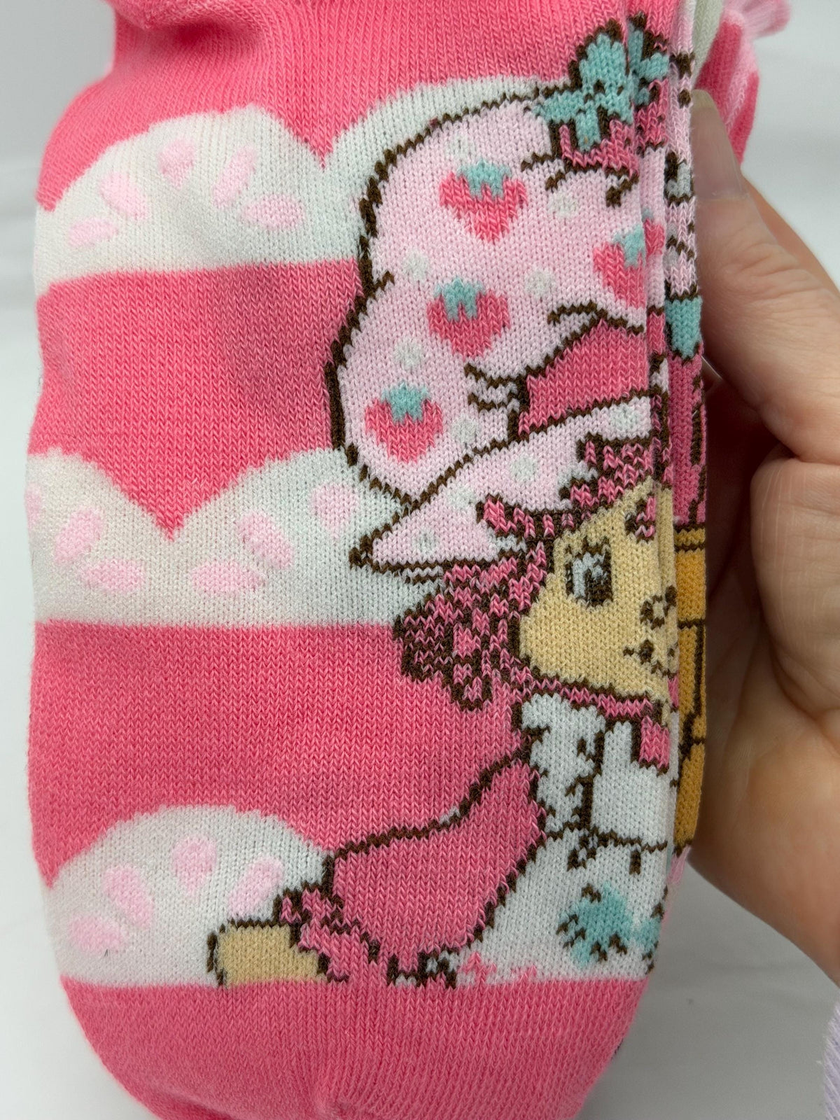 Strawberry Shortcake Ankle Socks pack of 5, ladies shoe size 9-11