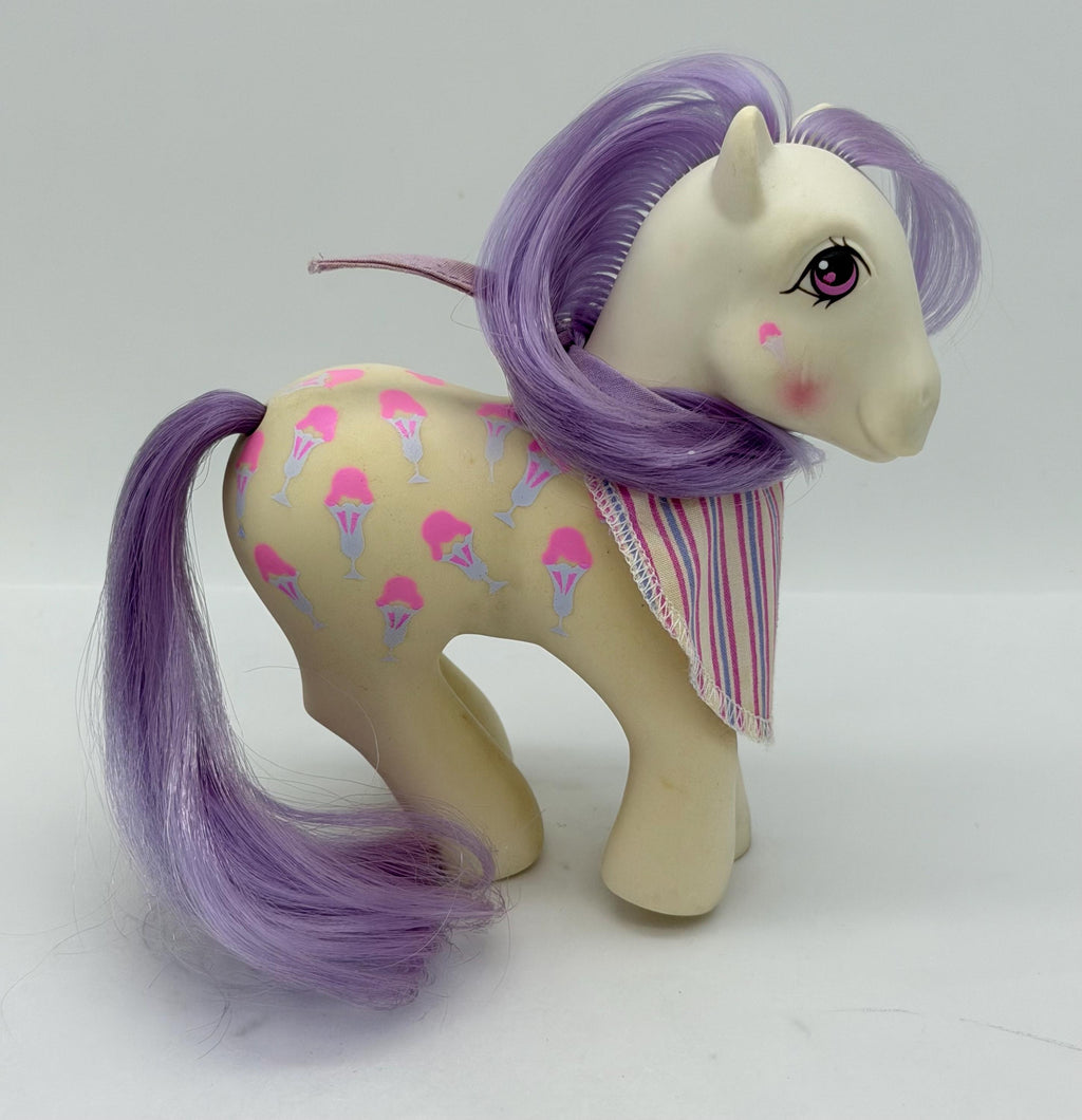 G1 My Little Pony Scoops from Satin Slipper playset- pony only