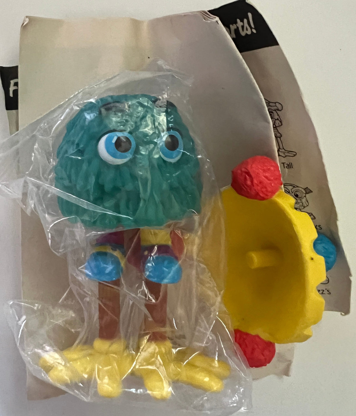 Vintage McDonald’s Happy Meal toy Funny Fry Friends Too Tall - bagged