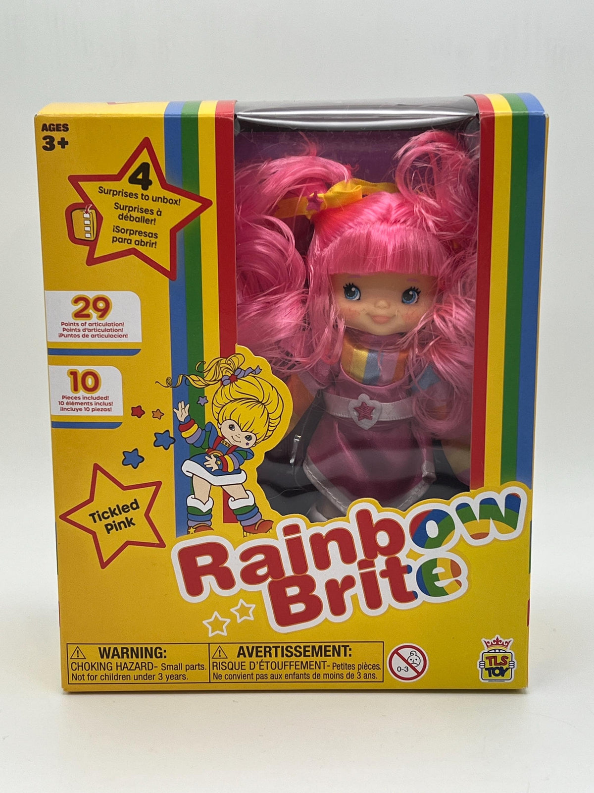 Rainbow Brite Tickled Pink  The Loyal Subjects 5.5” poseable reboot fashion  doll