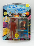 Vintage Playmates Star Trek TNG Guinan on card- card damage