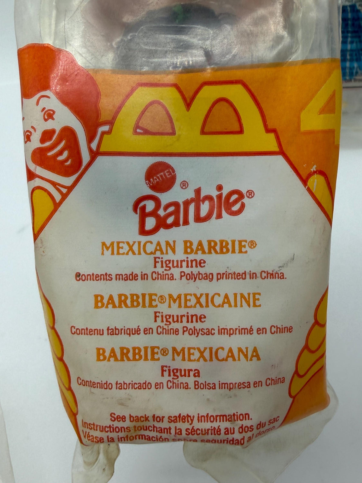 Vintage McDonald’s Happy Meal toy Barbie Around the World dolls 1-4 Kenya, Dutch, Japan, Mexican- sealed