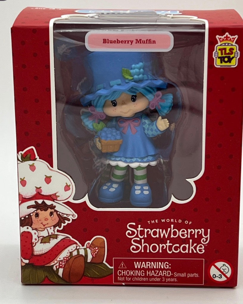 The Loyal Subjects Strawberry Shortcake Blueberry Muffin scented mini figure