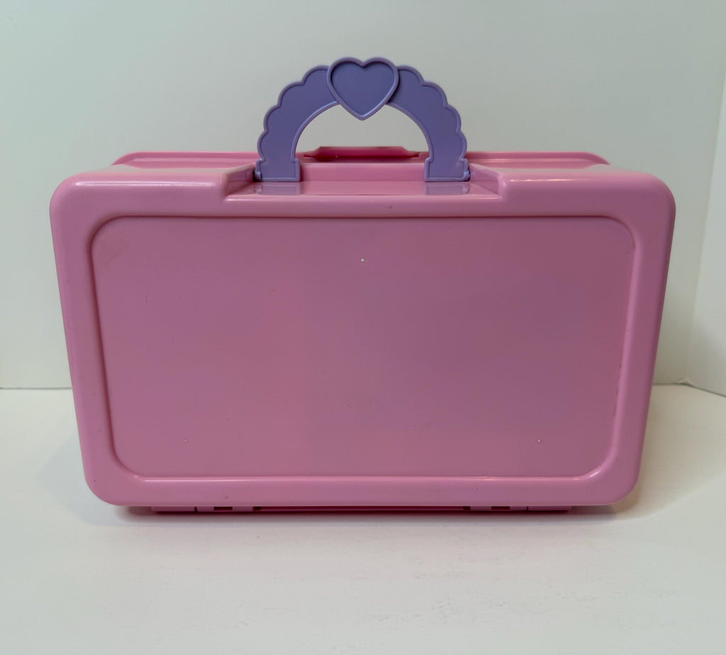 Vintage Mattel Cabbage Patch Kid Love n Go Baby Nursery case with minis