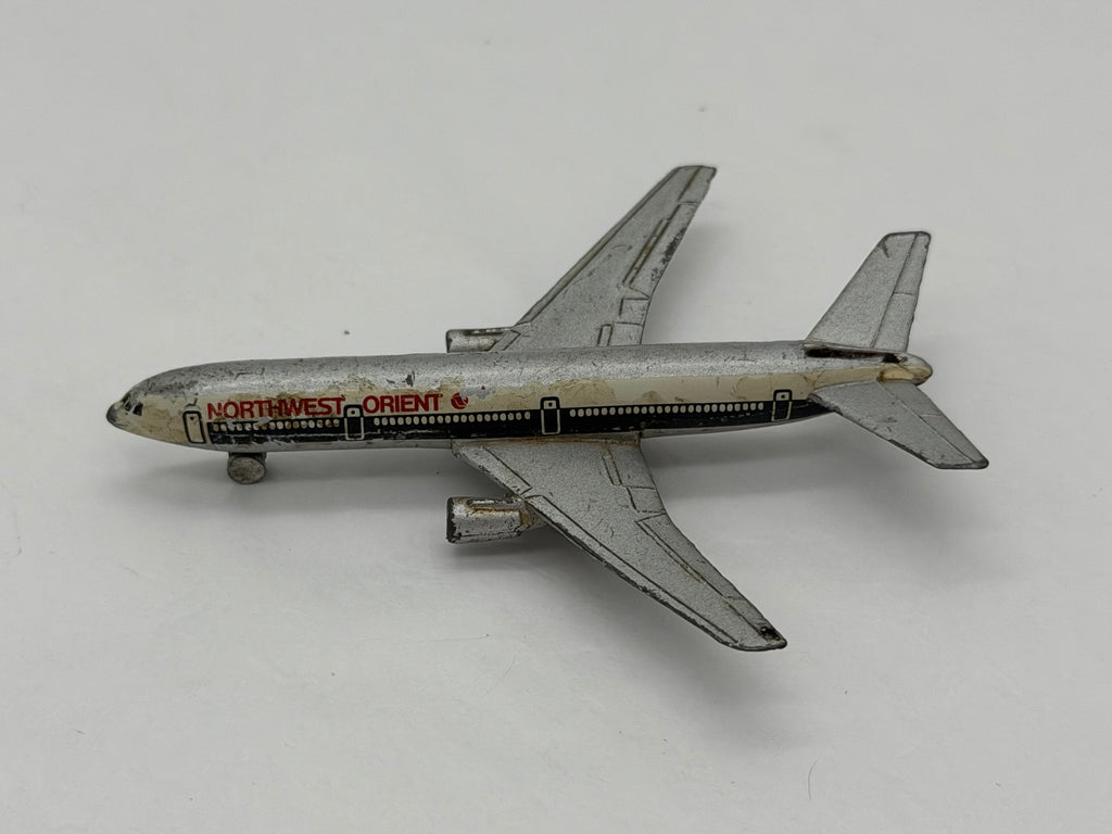 German Douglas DC10 Northwest Orient die cast plane