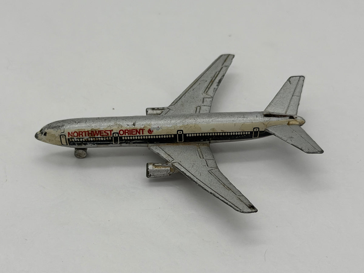 German Douglas DC10 Northwest Orient die cast plane