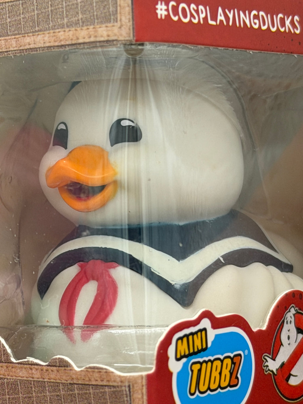 Ghostbusters StayPuft Marshmallow mini rubber duck